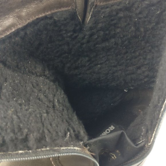 Weatherproof Leather boot with Winter Ice grip Lugged sole men10us/43eu=Wmns11.5 - Picture 6 of 10